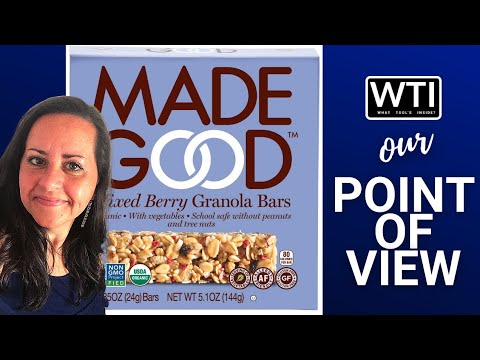Made Good Granola Bars - WTI product video review