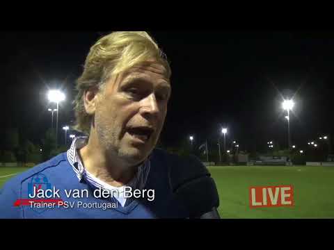 Interview Jack van den Berg trainer PSV Poortugaal  - RTV Albrandswaard Toernooi