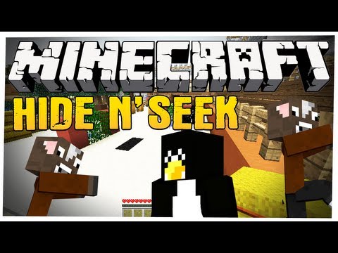 Minecraft: HIDE AND SEEK! Mandzio Parkurowca! Mini Gra /w Mandzio i Pingwin #1