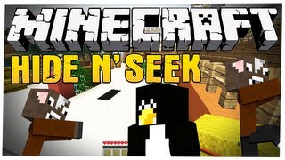Minecraft: HIDE AND SEEK! Mandzio Parkurowca! Mini Gra /w Mandzio i Pingwin #1