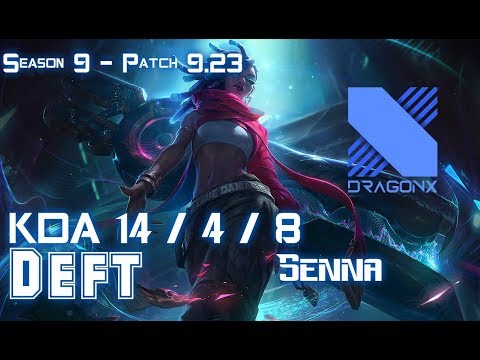 DRX Deft SENNA vs KAI'SA ADC - Patch 9.23 KR Ranked