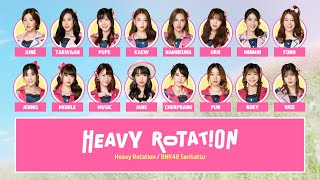 Download lagu BNK48 – Heavy Rotation [Color Coded Lyrics TH/RM/EN] mp3