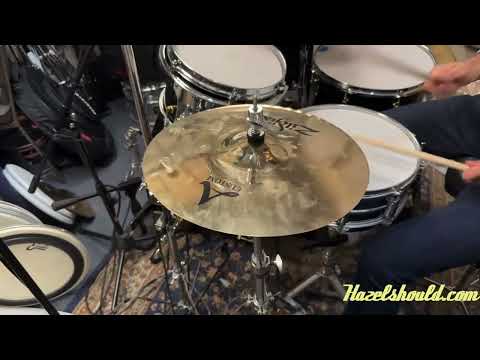 Zildjian MASTERSOUND 14” A Custom Hihats 954 1182 g IMMACULATE Shape! Dark Crisp! WHY PAY $540 imagen 5