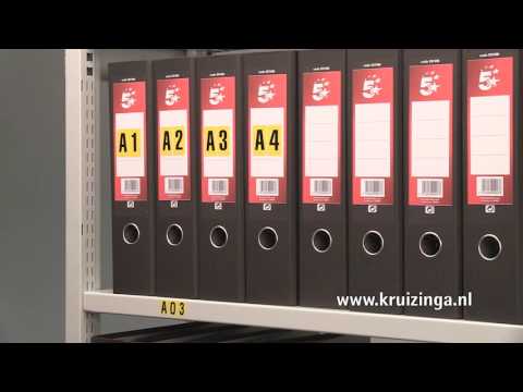 Identificatielabels zelfklevend 0-9