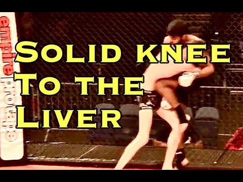 PRECISION SHOT ENDS FIGHT - HARSHIL SAYANIA  V  LEWIS CLARKE.  CAGED STEEL