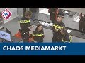 Gewonden bij opening MediaMarkt: 'Iedereen werd tegen elkaar aangebeukt' - OMROEP WEST