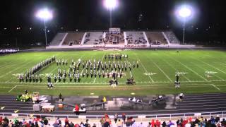 preview picture of video 'The Pride of Sidney Halftime 10-17-2014'