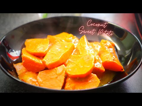 Sweet Potato in Coconut Milk - Viazi Tamu vya Nazi - East African Sweet Potato Dessert