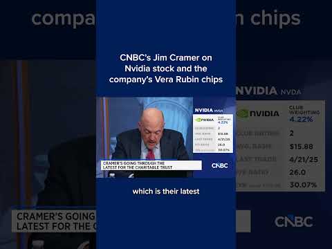 CNBC's Jim Cramer on Nvidia stock and the company's Vera Rubin chips