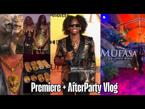 Mufasa: The Lion King WORLD PREMIERE VLOG (I saw Beyoncé)