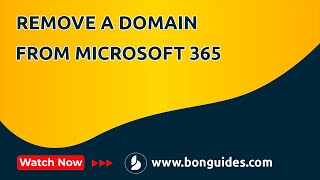 How to Remove a Domain From Microsoft 365 | Remove Domain From Office 365 Using PowerShell,