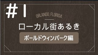 フロリダ　ローカル街あるき＃1 Boldwin Park
