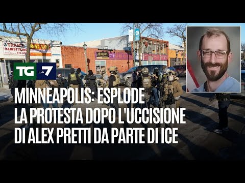 Minneapolis: esplode la protesta dopo l'uccisione di Alex Pretti dagli agenti dell'ICE
