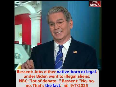 Bessent: Biden jobs went to illegal aliens; VP: I never take this for granted; Smith: Medicaid BBB