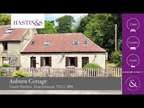 Auburn Cottage, South Renton, Grantshouse TD11 3RR - Video Tour