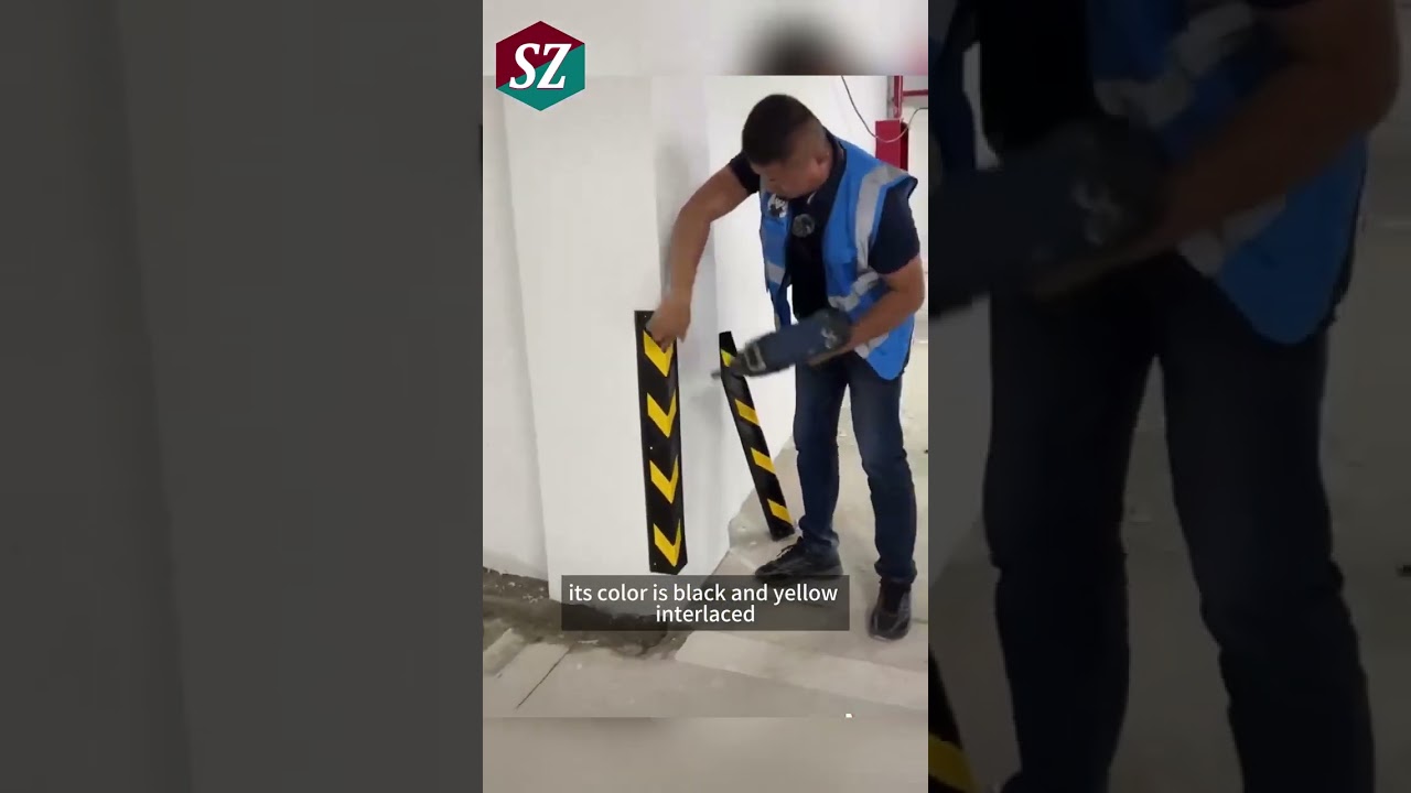 Rubber Edge Guards - Heavy Duty Round Angle Corner Protectors for Safety#corner