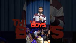 Boys will be boys 😙 #shorts #standup #comedy #standupcomedy #theboys #kshafqat