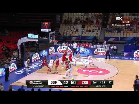 Chris Duarte | 17 PTS, 5 AST, 4 STOCKS | Dominican Republic vs Hrvatska | OQT Highlights
