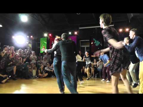 Boogie-Woogie Lindy Hop Invitational JnJ Battle Final at Artcafe Buff 10.11.2013