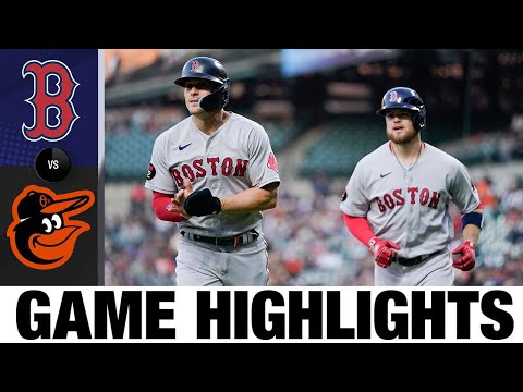 Red Sox vs. Orioles Game Highlights (4/29/22) | MLB Highlights