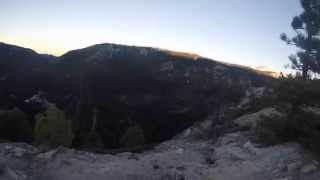 preview picture of video 'GOPRO HD Hero 3+ Lovers Leap CA Sunrise Hike'