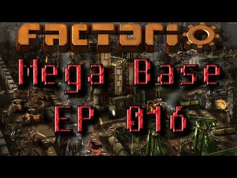Factorio - Mega Base - Ep 016 : Creating a train network