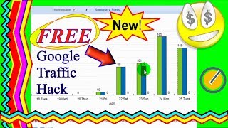 How To HACK Google For FREE Web Traffic 2018