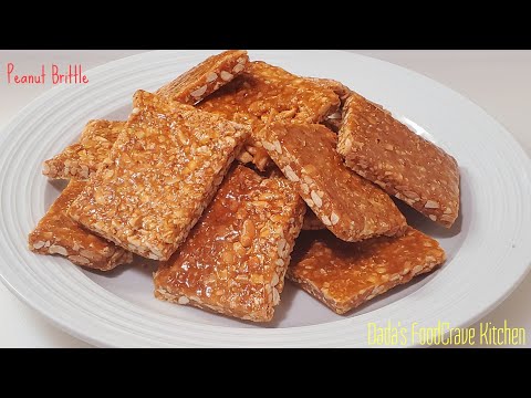 How to Make Peanut Brittle | Ngator | Granat Cake | Dada's FoodCrave Kitchen