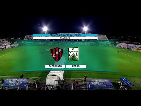 Fútbol en vivo. Patronato - Ferro. Fecha 32 del torneo de Primera B Nacional. FPT.