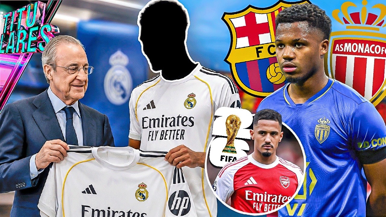 Florentino amarra 1er fichaje | Ansu Fati ya decidió | ¿Saliba fuera del Mundial? | Brasil ilusiona