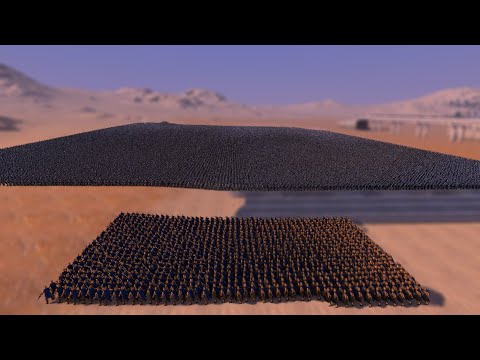 2000 Golden Knights Vs 50000 Heavy Knights - Ultimate Epic Battle Simulator