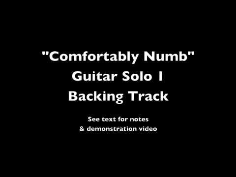 Comfortably Numb Solo 1 Backing Track