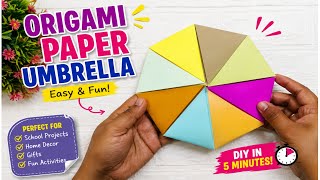 Easy Origami Paper Craft 🌸 | Beautiful DIY Paper Decoration | Paper Craft Ideas for Beginners