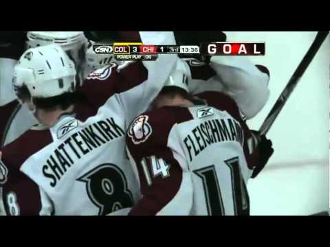 Tomas Fleischmann First Career Hat Trick 12/15/10 vs Chicago