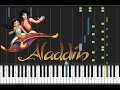 Aladdin - Prince Ali [Piano Cover Tutorial ...