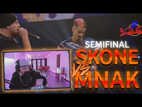 DTOKE REACCIONA A SKONE vs MNAK - Semifinal | Red Bull España 2020
