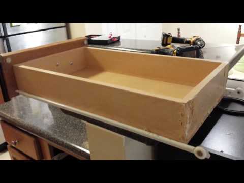 How To Repair a Kitchen Drawer where front came off