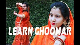 RAJASTHANI GHOOMAR BASIC DANCE MOVES - YouTube