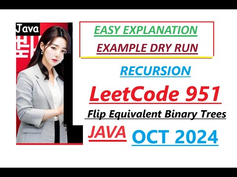 Flip Equivalent Binary Trees Leetcode 951 Java
