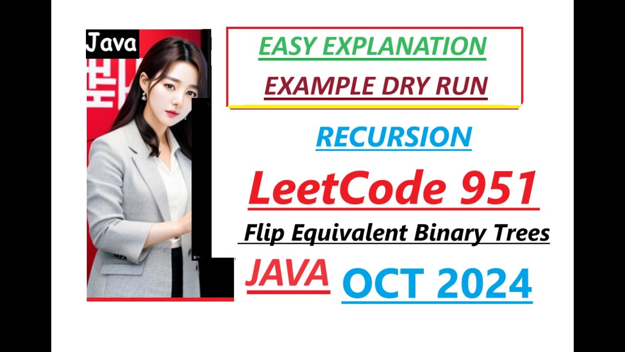 Flip Equivalent Binary Trees | Leetcode 951 | Recursion | Java Code | Developer Coder