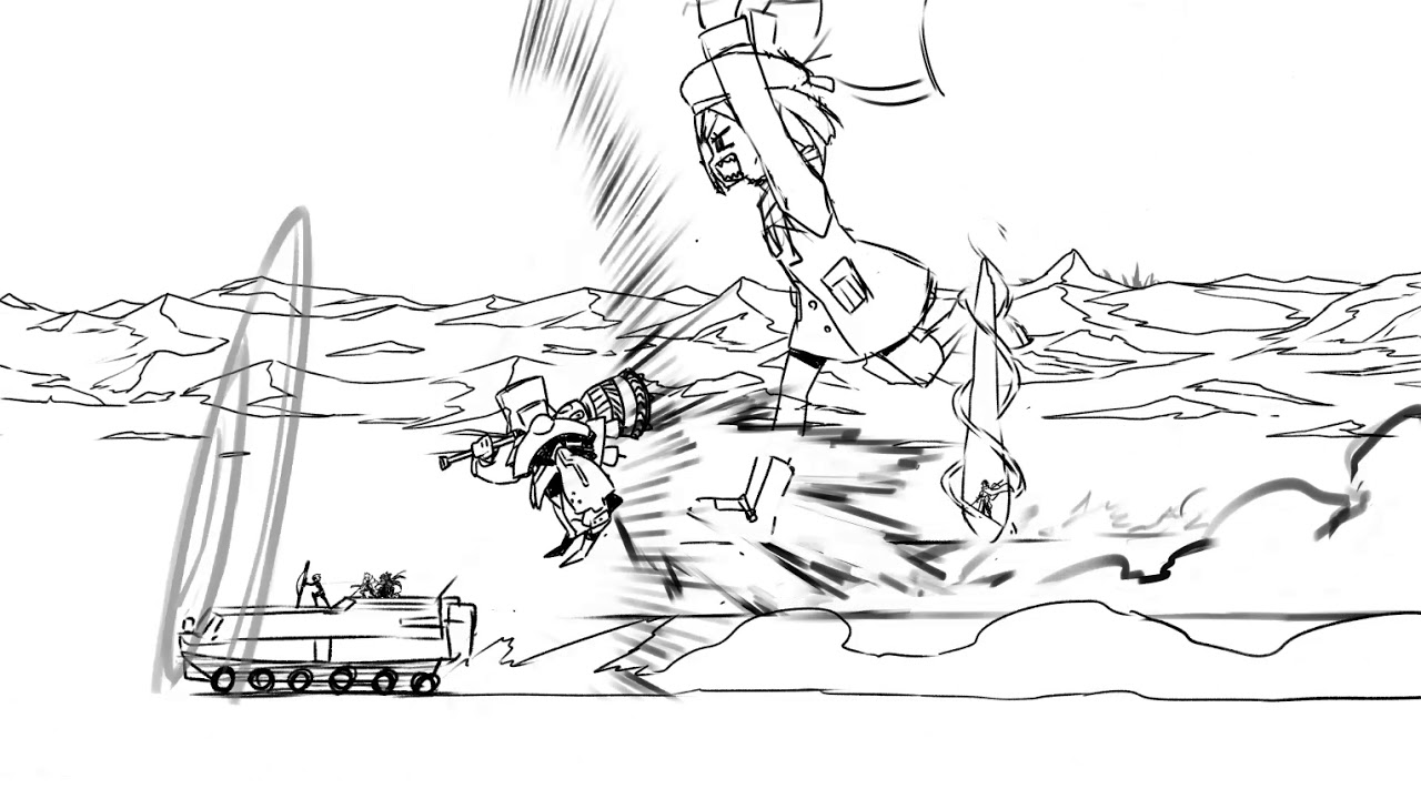 ＦＧＯアニメーション「シャドウボーダー危機一髪（相手が」