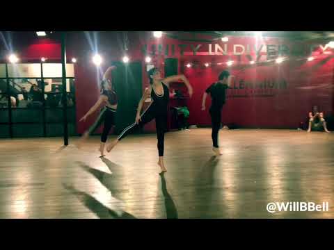 @WillBBell Will B. Bell class at Millennium Dance Complex. "Silence"- Selena Cross