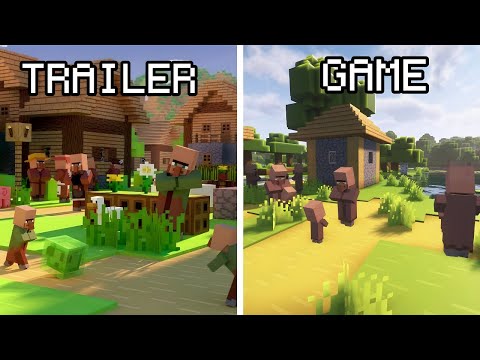 Как сделать Minecraft похожим на трейлеры!