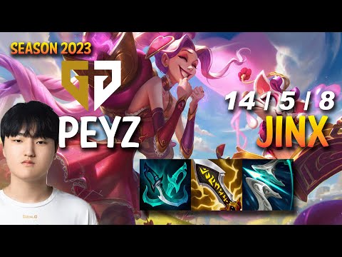 GEN Peyz JINX vs APHELIOS ADC - KR Ranked