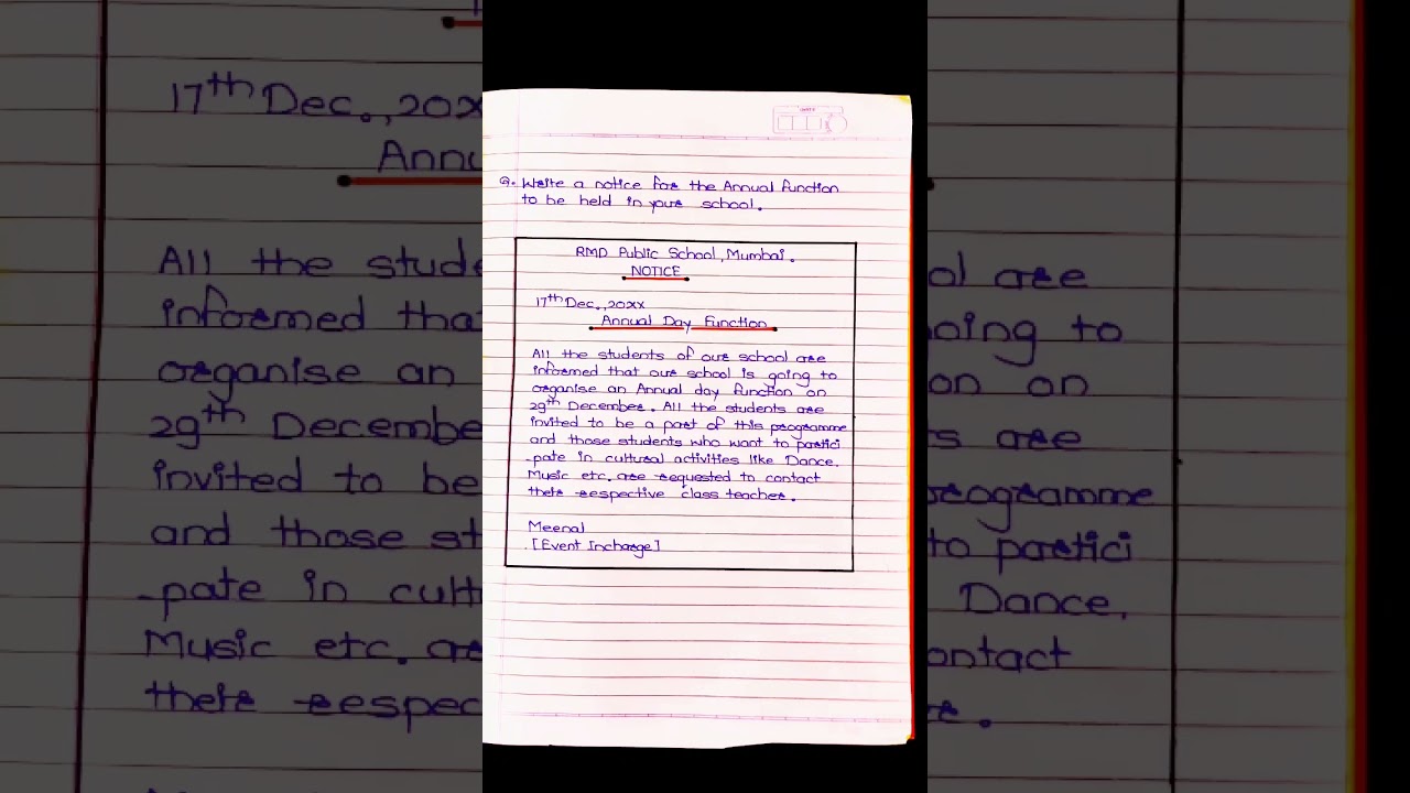 𝗡𝗼𝘁𝗶𝗰𝗲 𝘄𝗿𝗶𝘁𝗶𝗻𝗴 𝗼𝗻 𝗮𝗻𝗻𝘂𝗮𝗹 𝗱𝗮𝘆 𝗳𝘂𝗻𝗰𝘁𝗶𝗼𝗻 𝗜 𝗡𝗼𝘁𝗶𝗰𝗲 𝘄𝗿𝗶𝘁𝗶𝗻𝗴 𝗳𝗼𝗿𝗺𝗮𝘁 𝗜 𝗻𝗼𝘁𝗶𝗰𝗲 𝘄𝗿𝗶𝘁𝗶𝗻𝗴 𝗰𝗹𝗮𝘀𝘀 𝟵/𝟭𝟬/𝟭𝟭/𝟭𝟮