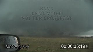 preview picture of video '5/23/2008 Quinter Kansas Wedge Tornado Video.'
