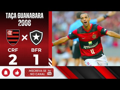 Flamengo 2x1 Botafogo - Final da Taça Guanabara de 2008 | Melhores Momentos