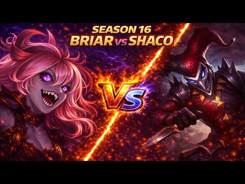 Briar VS Shaco - Jungle Gameplay