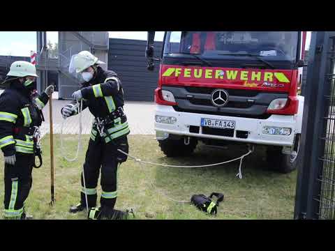 Sichern in absturzgefährdeten Bereichen:  "Rückhalten"