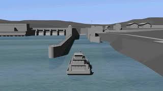 Watch Video - Asian Carp Deterrence Animation (Audio Described)